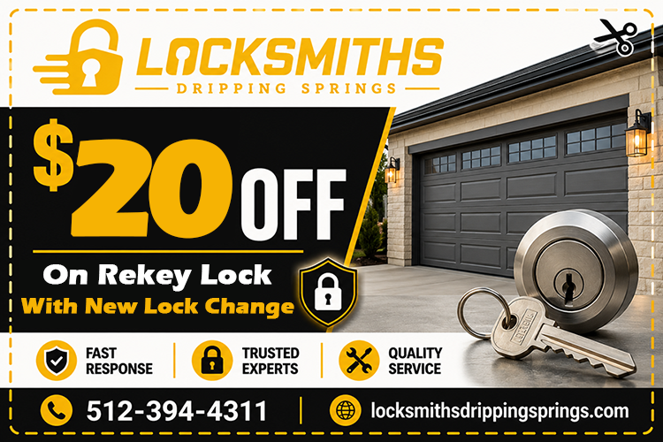 Locksmiths Dripping Springs TX Offers